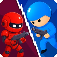 Human vs Robot: Tower war